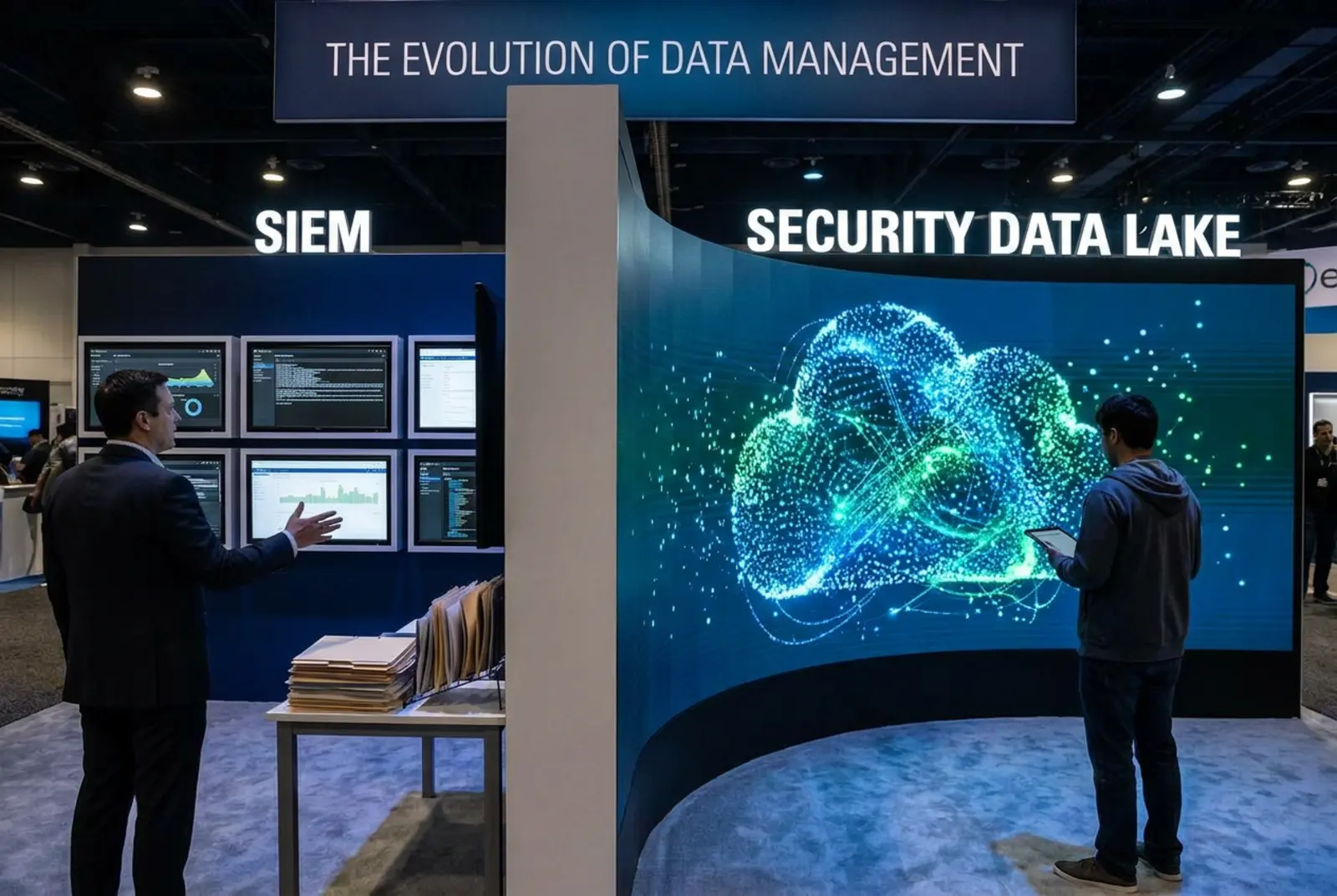 Siem vs Security Data Lake: The fraud a siloed SIEM cannot see: security data beside ERP and CRM